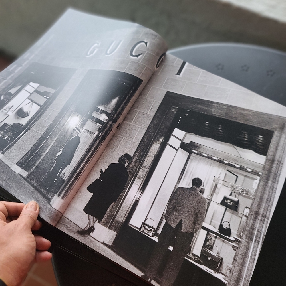 Gucci coffee table book  covering 80 amazing years of history in fashion.